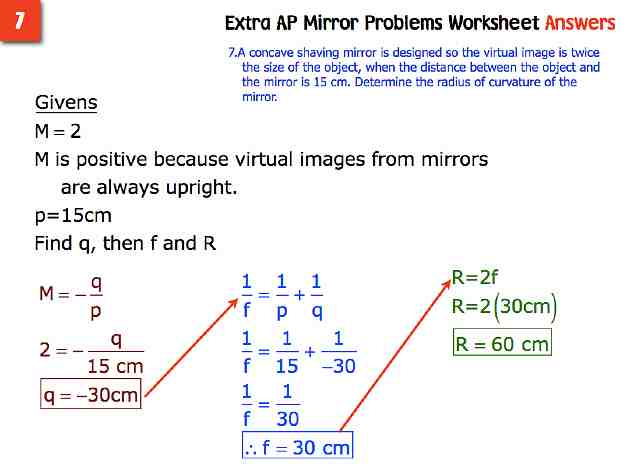 AP Extra Mirror Probs Answers.010-004
